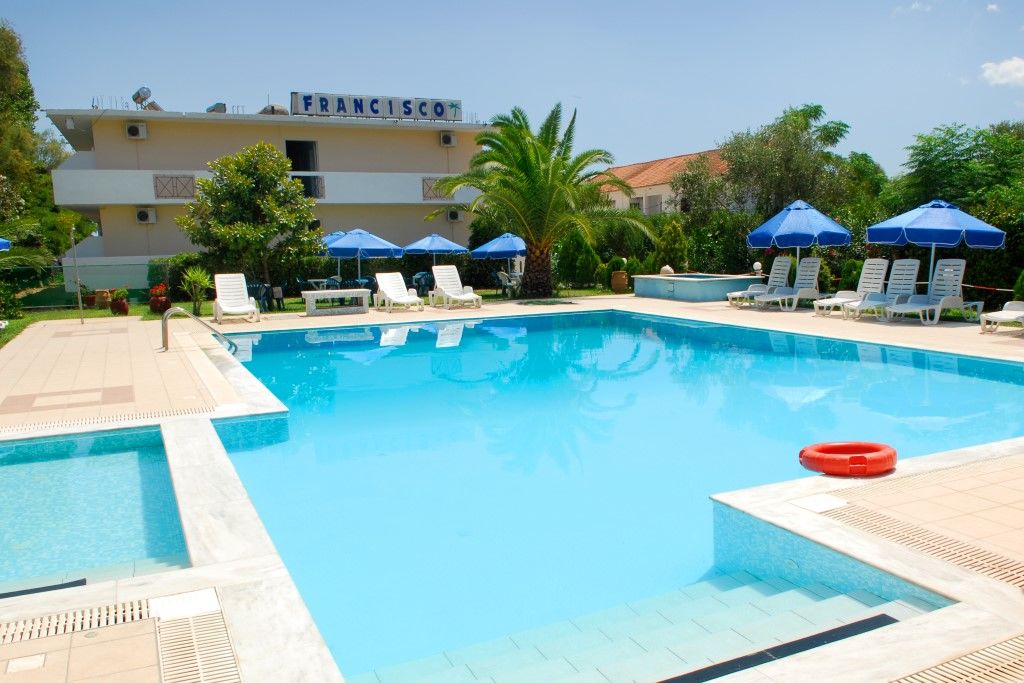 Francisco Beach Hotel Agios Andreas  Exteriér fotografie