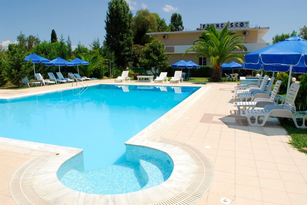 Francisco Beach Hotel Agios Andreas  Exteriér fotografie
